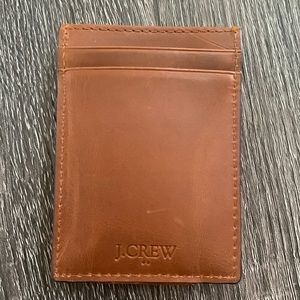 J.crew Leather Money Clip